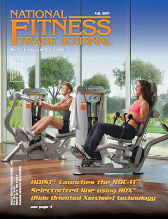 HOIST launches the ROC-IT selectorized line using ROX technology. Ride oriented exercise.