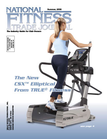 The new CSX Elipptical from True Fitness.